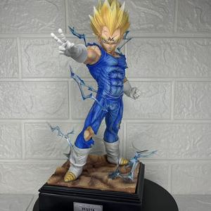 Figura de Acción de Anime Super Saiyan de 30 cm, Estilo Nuevo, Figura de Acción de <span class=keywords><strong>Vegeta</strong></span> de Alta Calidad con Efecto de Rayo, Juguete de Anime - Product Image 4
