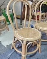 Mignon neutre lavande bleu jaune enfants chaise fête location anniversaire événement rotin canne chaise doux jouer enfants enfant chaise en location
