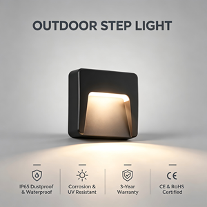 Lámpara de Pared LED para <span class=keywords><strong>Exteriores</strong></span>, Moderna y Sencilla, Resistente al Agua, para Patio, Puerta, Balcón, Jardín, IP65, Más de 300 Unidades al por Mayor - Product Image 1
