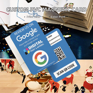Film de lamination magnétique en PVC pour cartes, impression offset couleur, code QR, code-barres personnalisable pour l'identification et le paiement - Product Image 2