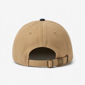 Casquette de baseball en sergé de coton à 6 panneaux avec logo personnalisé, patch en cuir et lettres, ajustable, unisexe, pour sport en extérieur – Fabricant - Product Image 5