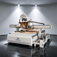 Centro de Mecanizado CNC Inteligente 2130 con Etiquetado Automático y Precarga para Línea de Producción de Muebles