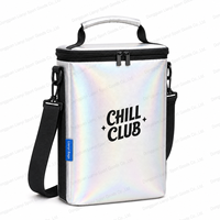 Sac isotherme pour vin à marque privée, porte-bouteille unique, logo personnalisé, fabricant OEM pour les vignerons, cadeaux d'entreprise et vente au détail