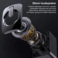 Mini haut-parleur USB A1 original, filaire, volume élevé, double 1200mAh, pour jeux, films, musique