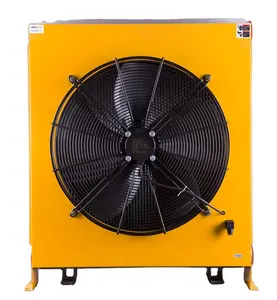 Radiateur échangeur de chaleur refroidisseur d'huile hydraulique refroidi par ventilateur pour Pile driver rotatif 600l