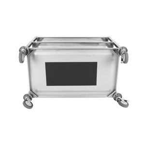 3 Tier Stainless Steel Heavy Duty Food Trolley | <b>Commercial</b> Kitchen Trolley for Restaurant & <b>Catering</b> - Product Image 6