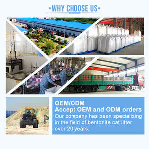 2024 La aglomeración rápida de alta calidad más vendida bloquea el olor bentonita <span class=keywords><strong>arena</strong></span> para gatos aglomeración bentonita OEM/ODM - Product Image 2