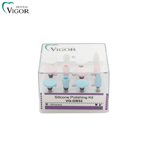 Vigor Dental VG-DB52 Silicone <b>Polishing</b> <b>Kit</b> Dental Burs for Low Speed Handpiece 12pcs/box - Product Image 4