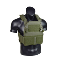 Gilet Tactique Porte-Plaques de Combat Style ATPC1000 Personnalisé Léger Découpe Laser Dégagement Rapide MU