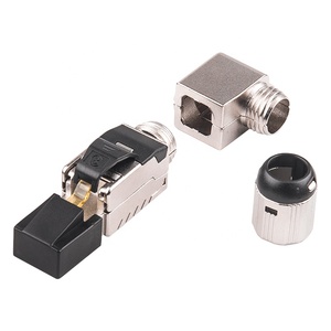 Linkwylan 10g cat6A <span class=keywords><strong>90</strong></span> độ Angled toolless chấm dứt cắm RJ45 shielded lĩnh vực Kết nối công cụ miễn phí <span class=keywords><strong>Ethernet</strong></span> kết nối - Product Image 6