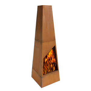 Statua in <span class=keywords><strong>Acciaio</strong></span> Inossidabile dal Design Antico Irregolare e Astratto per Decorazione di Ville e Giardini, in <span class=keywords><strong>Acciaio</strong></span> Corten Arrugginito - Product Image 4