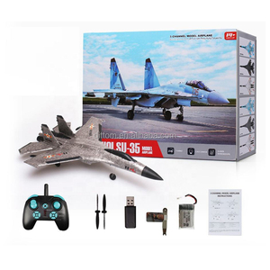 เครื่องบินบังคับวิทยุ <span class=keywords><strong>SU35</strong></span>/J11 รุ่นปีกตรึง 2.4G 2CH ทำจากโฟม EPP พร้อมบิน ของเล่นกลางแจ้ง พร้อมที่ชาร์จ รีโมทคอนโทรล และแบตเตอรี่ - Product Image 6