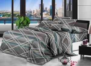 Vente en gros de drap de lit en microfibre 100 polyester, impression de tissu personnalisé pour ensemble de drap de lit pour oreiller - Product Image 6