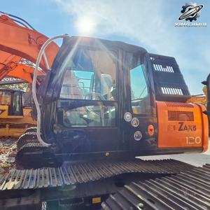 Excavatrice sur chenilles Hitachi 120 d'occasion, marque japonaise d'origine, 12 tonnes, mini-excavatrice compacte. - Product Image 3