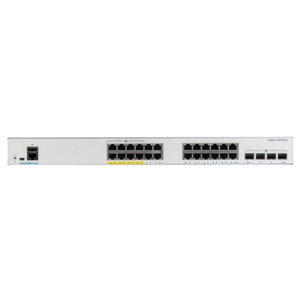C1000-24T-4X-L Enterprise Switch Portable Rack Switch with 24 GE Ports and 4x10 SFP+ Uplink Port <b>Catalyst</b> 1000 Series24 Port - Product Image 1