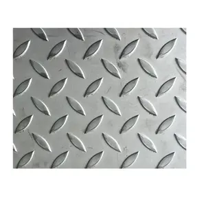 Stainless Steel Pattern Sheet 316 304 201 Diamond-shaped Anti Skid Embossed 2205 2507 321 310S Stainless steel checker plate