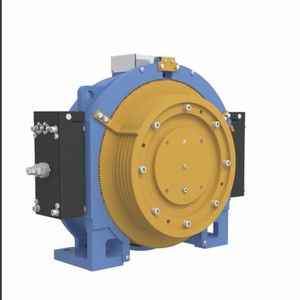 Moteur de traction synchrone sans engrenages à aimant permanent Ningbo Xinda MINI5C pour ascenseurs de passagers et de marchandises 400 kg-5000 kg - Product Image 1