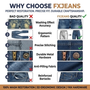 Set Due Pezzi in Denim Blu Scuro per <span class=keywords><strong>Donna</strong></span>: Camicia a Maniche Lunghe e <span class=keywords><strong>Pantaloni</strong></span> a Gamba Larga, Casual, Produzione OEM ODM - Product Image 6