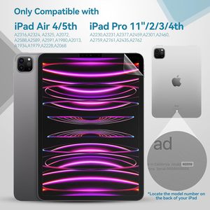 Protecteur d'écran Paperfeel compatible avec iPad Pro 1/2/3/4 2018/2020/2021/2022 11 pouces - Product Image 2