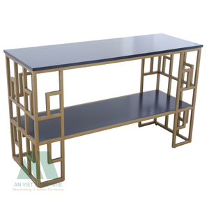 Muebles para el hogar modernos de alta calidad, fácil montaje, mesa de comedor de metal, madera y vidrio, servicios OEM ODM fabricados en Vietnam - Product Image 2