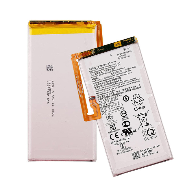 High Quality Rechargeable Lithium Polymer Battery for Asus ROG Phone 3 Model C11P1901 Fast Shipping for Mobile Phones