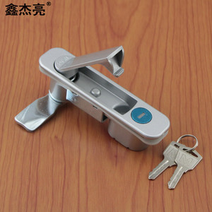 <b>Cabinet</b> Door <b>Lock</b> MS737 Zinc Alloy Keyless Industrial Style Left Right Opening - Product Image 3