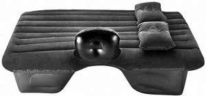 Colchón Inflable para Auto con Dos Almohadas de Aire, Colchón Portátil para Asiento Trasero de Camioneta o SUV, Incluye Bomba para Viajes y Campamento - Product Image 4