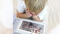 Couverture personnalisée en cuir végétalien lin recettes de famille A4 12x12 pouces Scrapbook Photocard Album Photo 3 classeur à anneaux pour l'école de bureau