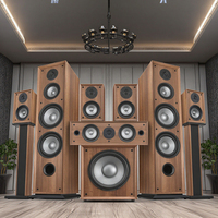 Système de son surround 7.1 professionnel de style classique pour la maison, vente en gros d'usine, système de haut-parleurs 7.1
