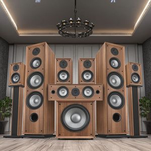 Système de son surround 7.1 professionnel de style classique pour la maison, vente en gros d'usine, système de haut-parleurs 7.1 - Product Image 6