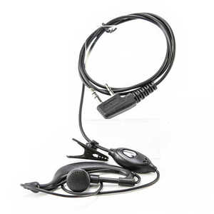 Kit Oreillette Anti-Bruit avec Micro PTT et Haut-Parleur pour Talkie-Walkie Baofeng ETA001 E001 BF UV5R 888S - Écouteur à Crochet d'Oreille - Product Image 1