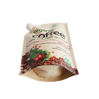 Usine de recyclage de qualité alimentaire pulvérisation poche multi-sacs café boisson lait emballage sac pour jus emballage liquide