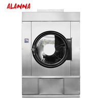 Séchoir industriel commercial de 15 kg à 100 kg pour blanchisserie, sécheuse à tambour automatique pour hôtels et hôpitaux, équipement de blanchisserie professionnel