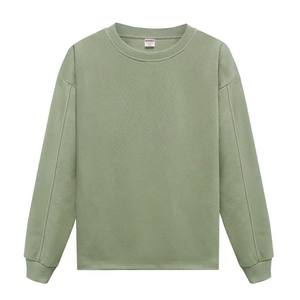 เสื้อยืดคอกลม แขนยาว ทรงยูนิเซ็กซ์ ผ้าเนื้อเพิร์ลเกรน 310 แกรม ชายเสื้อเรียบ - Product Image 2