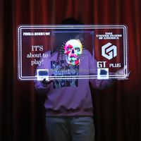 Proyector de Hologramas 3D para Discotecas, Letrero LED con Mensajes de Billetes, Exhibidor de Licores, Publicidad de LOGOTIPOS, Presentador de Servicios VIP