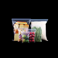 Vente directe d'usine, sachets en plastique transparents refermables en PE, sacs d'emballage commerciaux en polyéthylène de petite taille pour les entreprises
