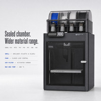 Version Globale Bambu Lab P1S Combo – Imprimante 3D FDM de Bureau à Coeur Fermé, Haute Vitesse, Impression Multicolore Rapide 500mm/s