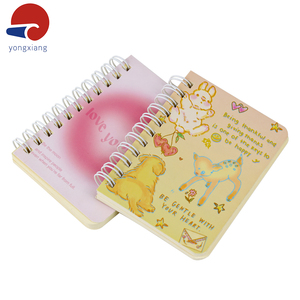 Benutzer definierte spiral gebundene Mini-<span class=keywords><strong>Notebook</strong></span> 3x4 Zoll rosa abgerundete Ecken 80 Blatt Creme Papier tragbarer Planer für die Notiz aufnahme - Product Image 5