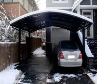 Abri de voiture personnalisable en alliage d'aluminium de qualité supérieure, imperméable, pour garages résidentiels extérieurs et usage domestique, idéal pour le stationnement des voitures