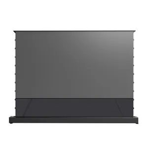 Écran de projection motorisé électrique intelligent Wupro de haute qualité, nouveau CBSP <span class=keywords><strong>120</strong></span> <span class=keywords><strong>pouces</strong></span> <span class=keywords><strong>ALR</strong></span>, écran de projection surélevé au sol - Product Image 2