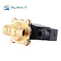 Alahot 1 pouce 25mm en laiton Solénoïde 12V Electrovanne avec diaphragme Structure pour l'eau