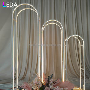 LEDA New Wedding Entrance Walkway Stage Decoration LED Arch Light Design Event Party Supplies Decoration - Product Image 4