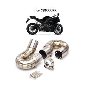 Tubo de Enlace Medio para Silenciador de Escape de Motocicleta para Honda CBR1000RR Escape CBR <span class=keywords><strong>1000RR</strong></span> 2008 2009 2010 2011 <span class=keywords><strong>2012</strong></span> a 2016 Slip-on - Product Image 6