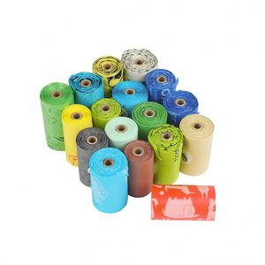 Biodegradable Outdoor Puppy Walking Travel Leak-Proof Tear-Resistant Dog Poop Bags Thick Plastic Waste Bag - Product Image 1