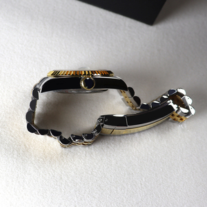 Relojes Mecánicos Vintage de Acero Inoxidable Dorado con Cierre Plegable de Seguridad para Hombre, Precio al por Mayor - Product Image 3