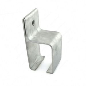 WEKIS Canada Support mural robuste en laiton de style industriel pour porte de rail simple en acier galvanisé 300lbs - Product Image 2