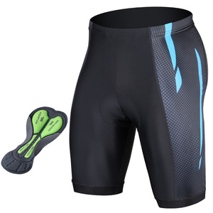 Professional Men's Cycling Shorts With Breathable Quick Dry Sublimation Print Custom Bicycle Apparel With Pads