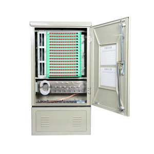 Armoire de raccordement fibre optique 144-192 fibres, boîtier de fusion étanche extérieur, armoire de raccordement de câbles FTTH, <span class=keywords><strong>ODC</strong></span> montée au sol - Product Image 6