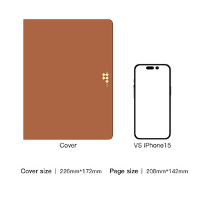 Carpeta de anillas Premium A5/A6, juego de cuaderno, bolígrafo, trabajo de negocios exquisito, diarios magnéticos, planificadores, blocs de notas, logotipo personalizado, hojas sueltas - Product Image 2