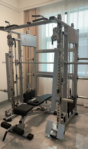 SK Vente en gros en usine Smith Machine multifonctionnelle commerciale équipement de gymnastique <span class=keywords><strong>cage</strong></span> d'alimentation tout en un smith machine - Product Image 4